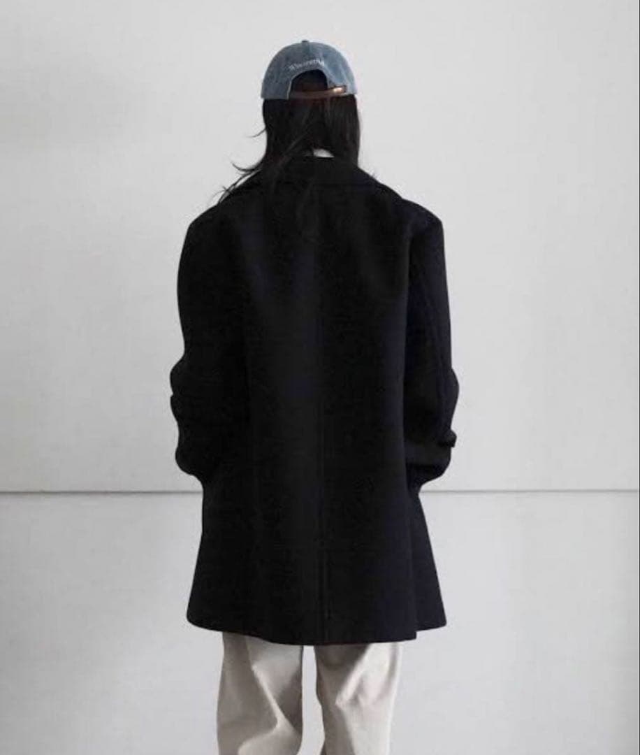 ジャケット・アウター AURALEE SPONGE WOOL MELTON P-COAT 3