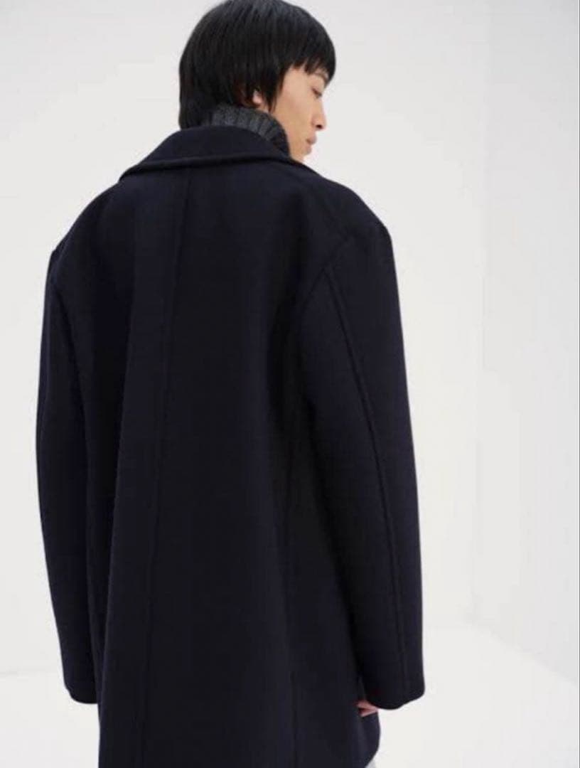 ジャケット・アウター AURALEE SPONGE WOOL MELTON P-COAT 3