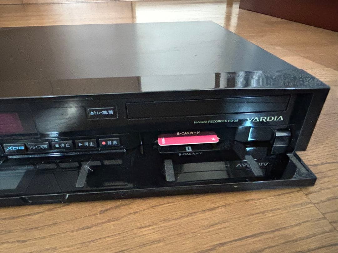 TOSHIBA VARDIA RD-XD9ブルーレイレコーダー