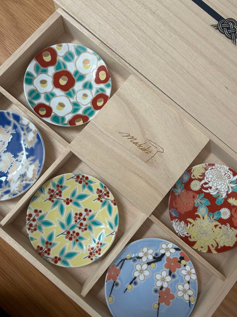 滝沢眞規子　九谷焼　豆皿