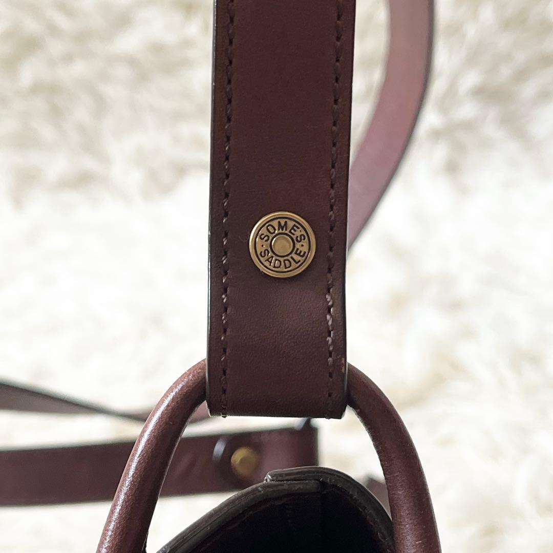 未使用✨ソメスサドル　ドレッサージュ サドルショルダーS　DR-02 ブラウン