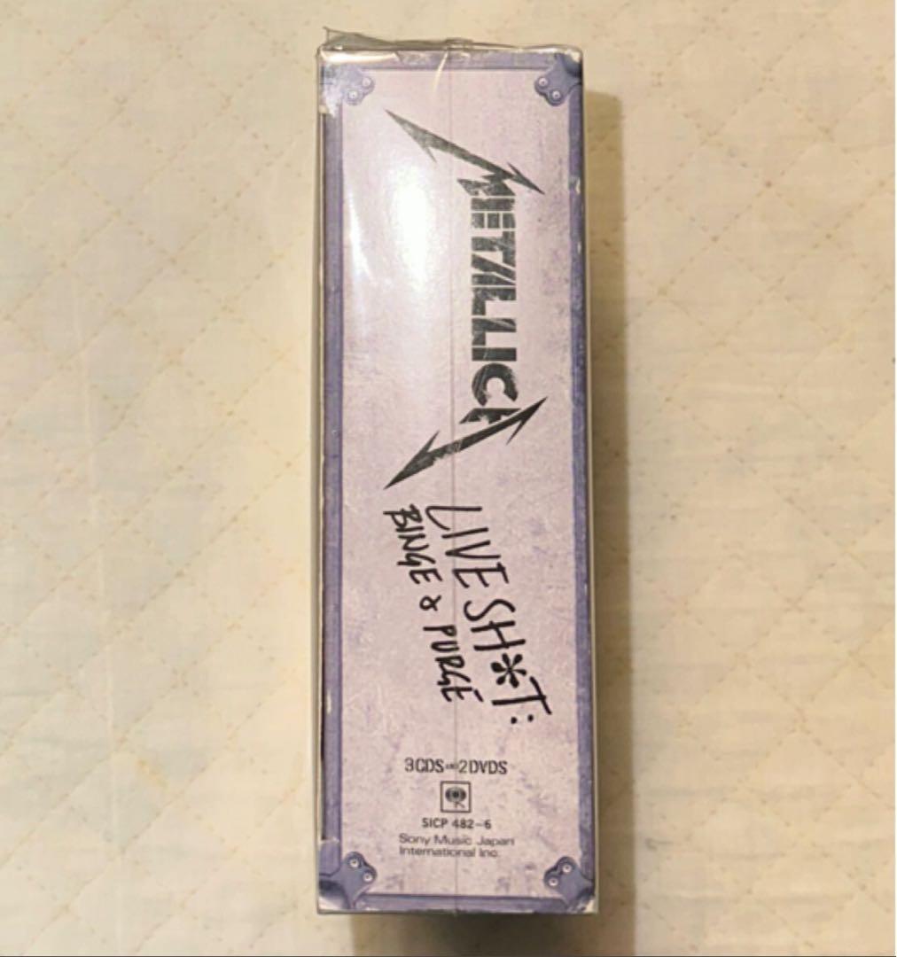 国内盤3CD＋2DVD！メタリカ/LIVE SHIT:BINGE & PURGE