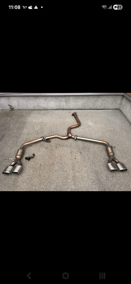 Aさん専用 アルファード30後期 2.5L HKSリーガマックスマフラー