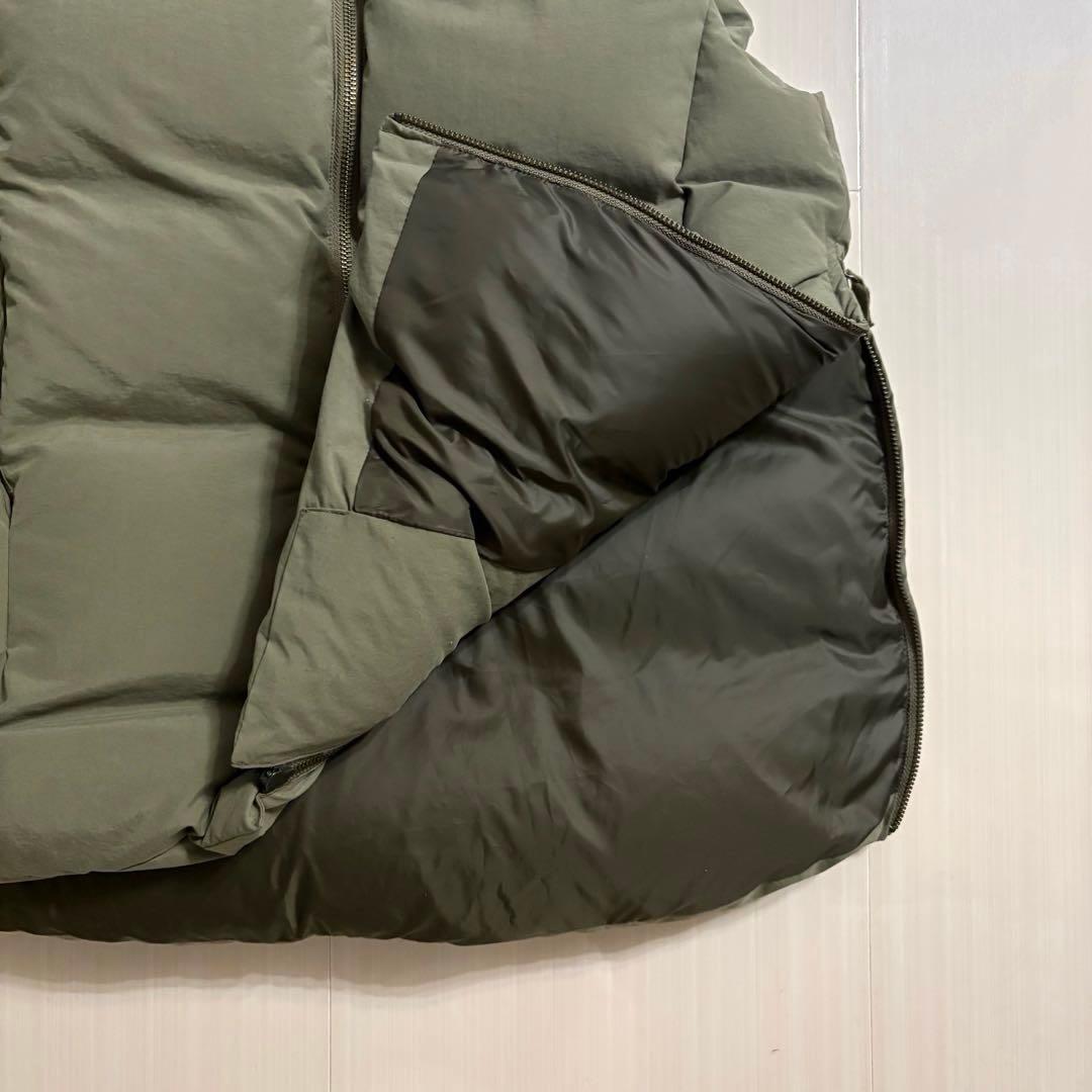 美品 plage HAKUU ハクウ ダウンベスト 別注 プラージュ カーキ 2