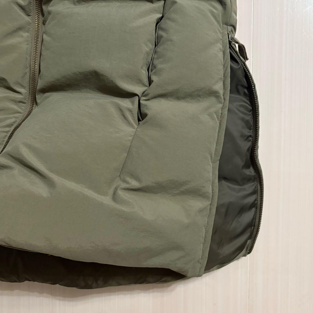 美品 plage HAKUU ハクウ ダウンベスト 別注 プラージュ カーキ 2