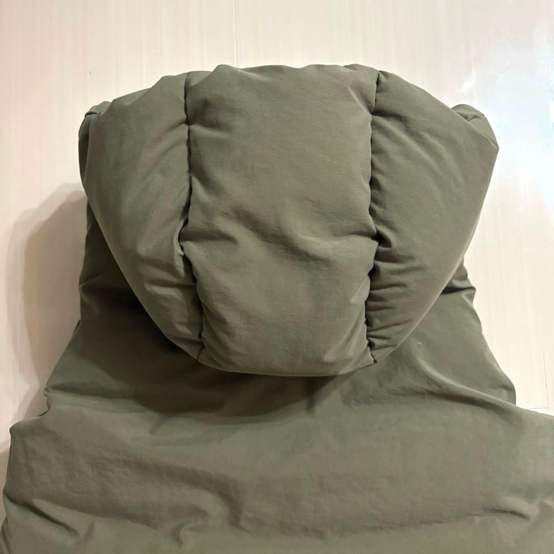 美品 plage HAKUU ハクウ ダウンベスト 別注 プラージュ カーキ 2