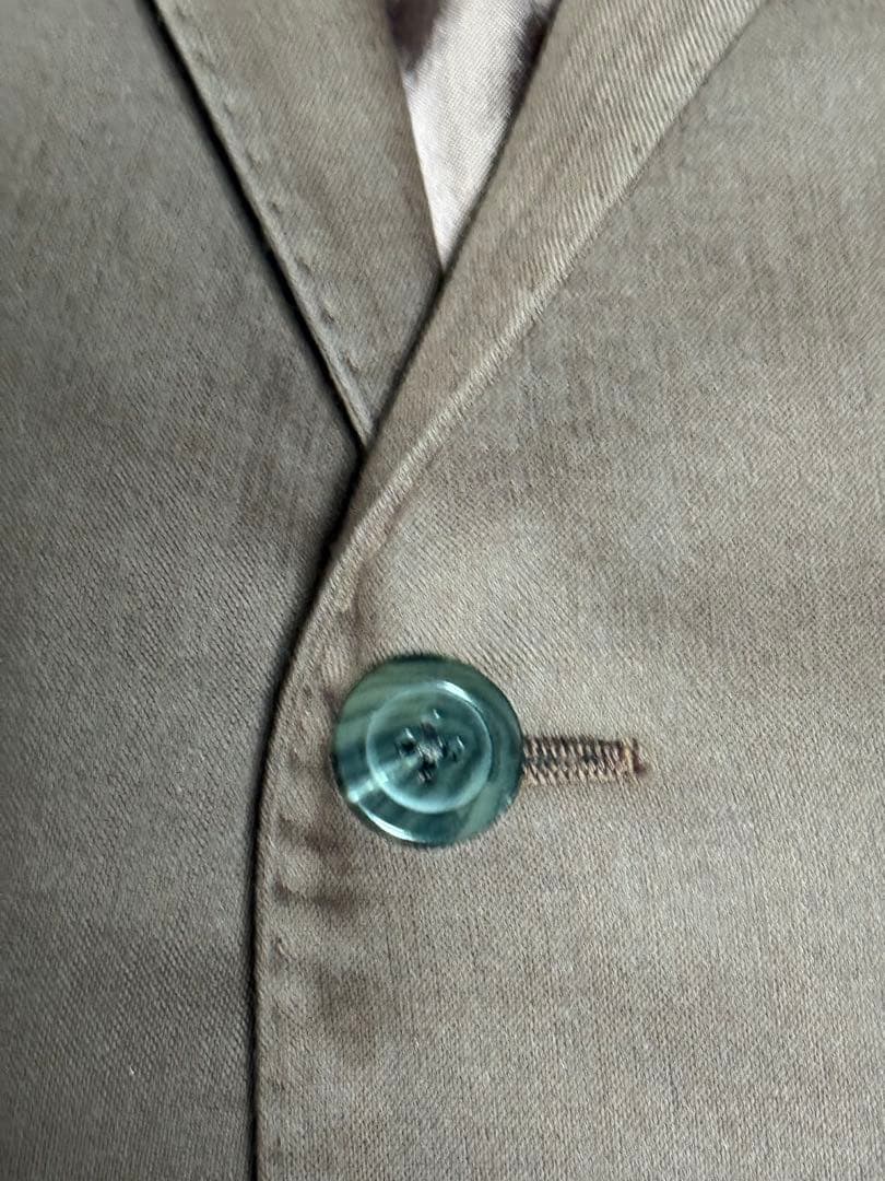 Rick Owensシングルブレストブレザーブラウン RU21S6733-WG