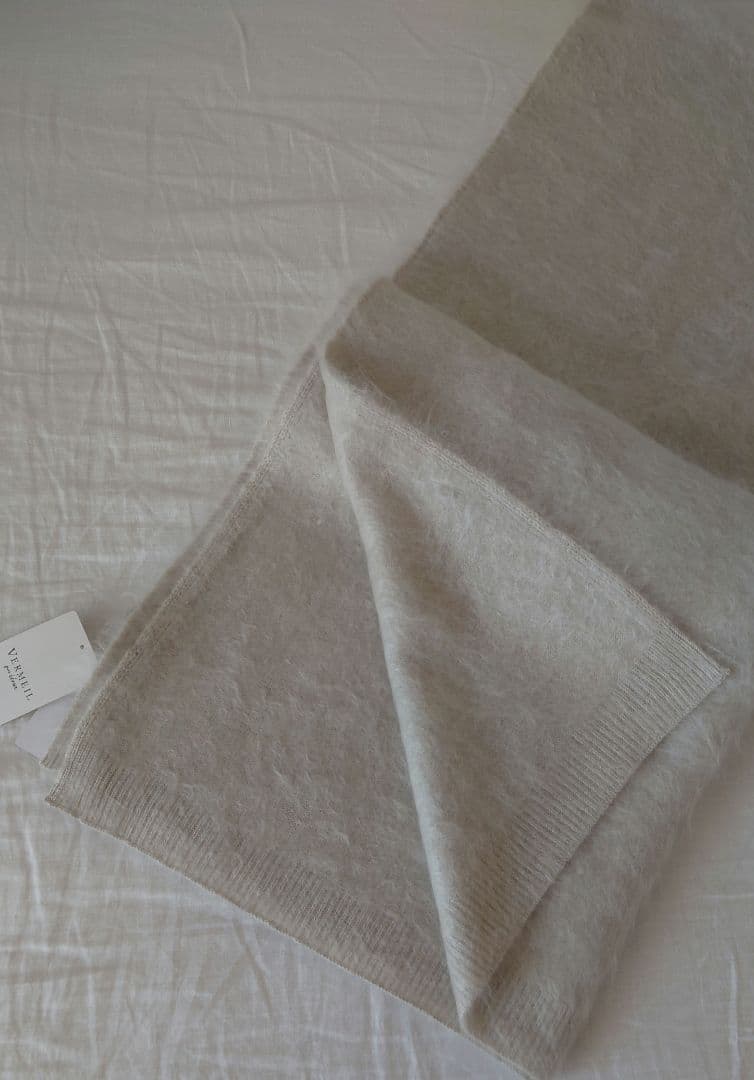 【ASAUCE MELER】カシミヤファーニットストール