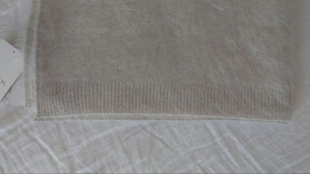 【ASAUCE MELER】カシミヤファーニットストール