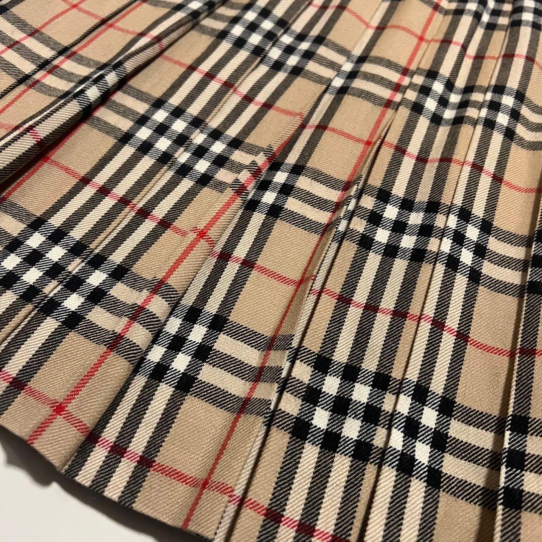 美品 大人気 BURBERRY ブルーレーベル 巻きスカート ノバチェック 36