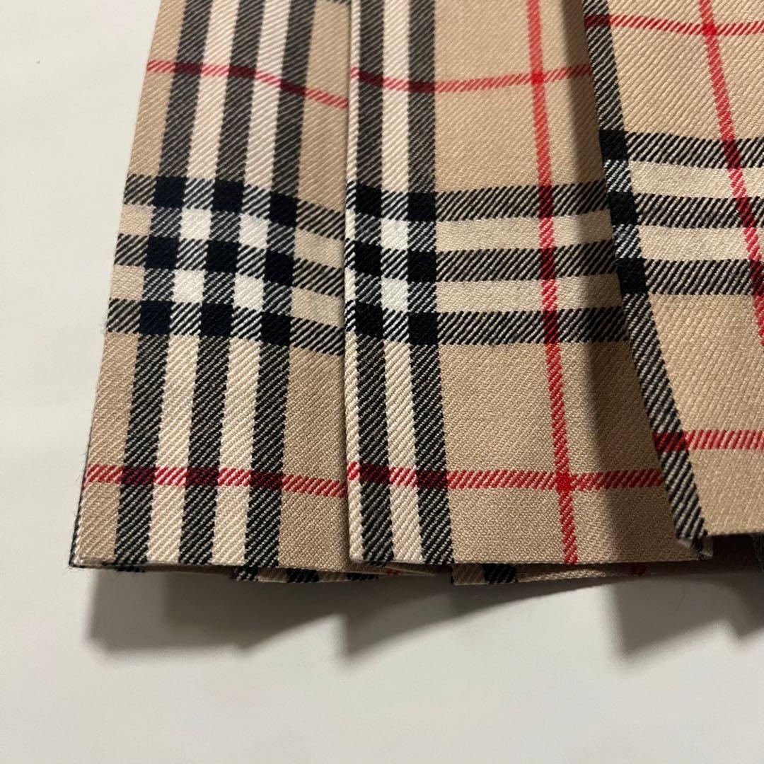 美品 大人気 BURBERRY ブルーレーベル 巻きスカート ノバチェック 36
