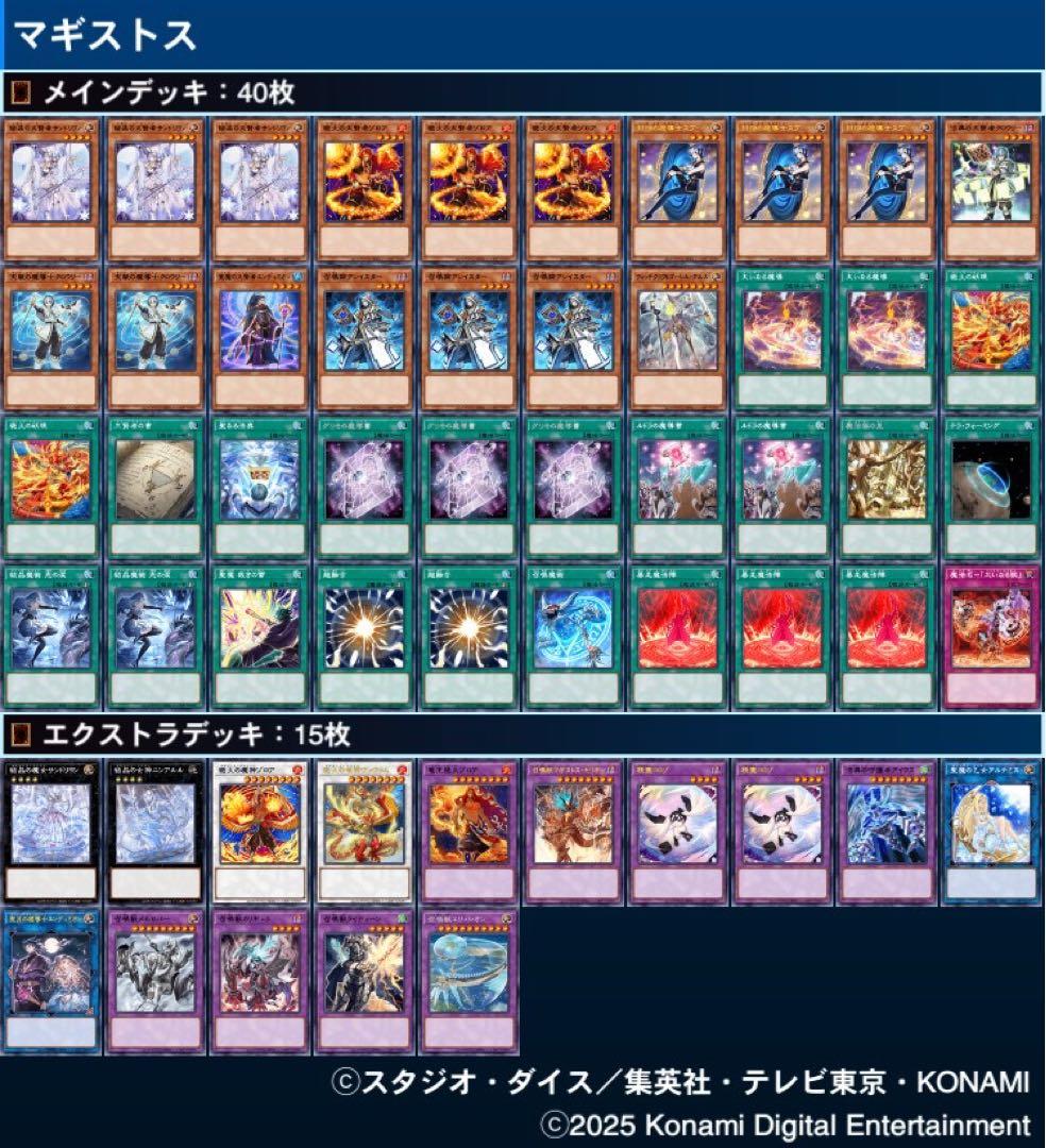 アナスタシア様 オーダーメイド 遊戯王デッキ作成