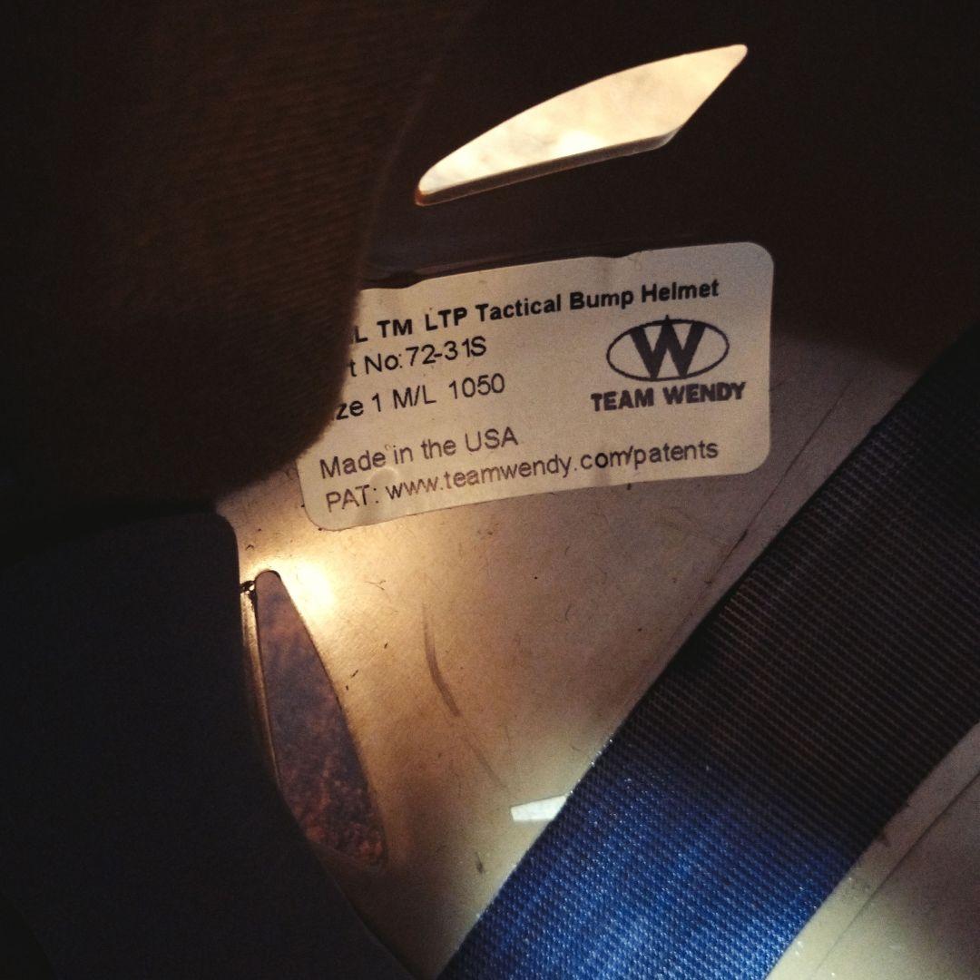 【実物】チームウェンディ　EXFIL LTP　バンプヘルメット　サイズM/L