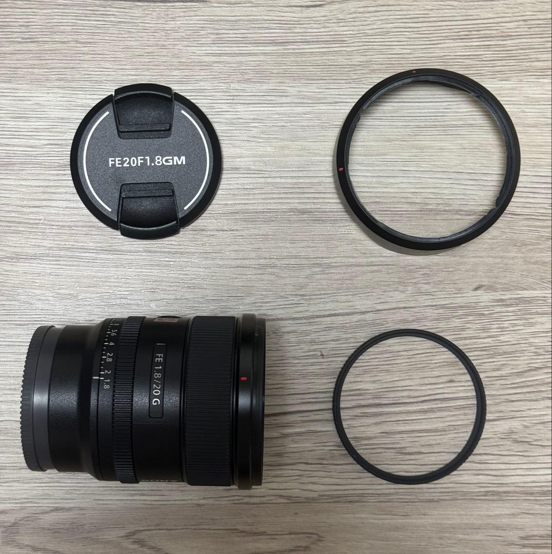 Sony 20GF1.8 レンズ