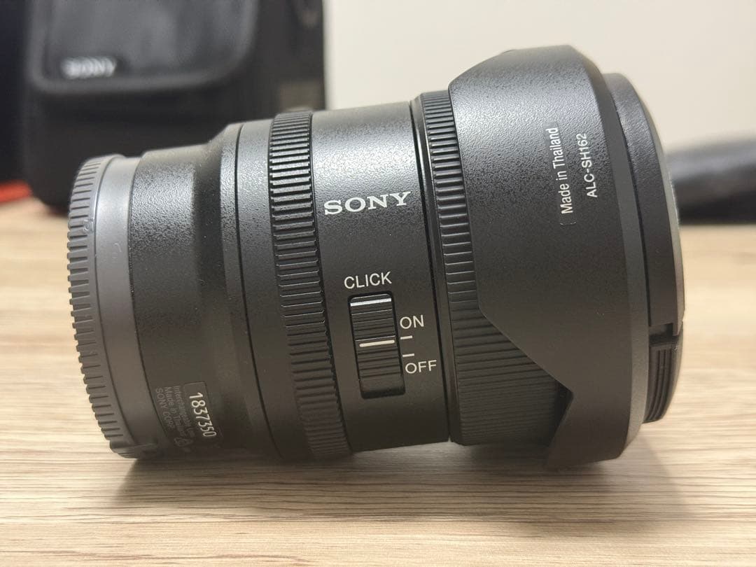 Sony 20GF1.8 レンズ