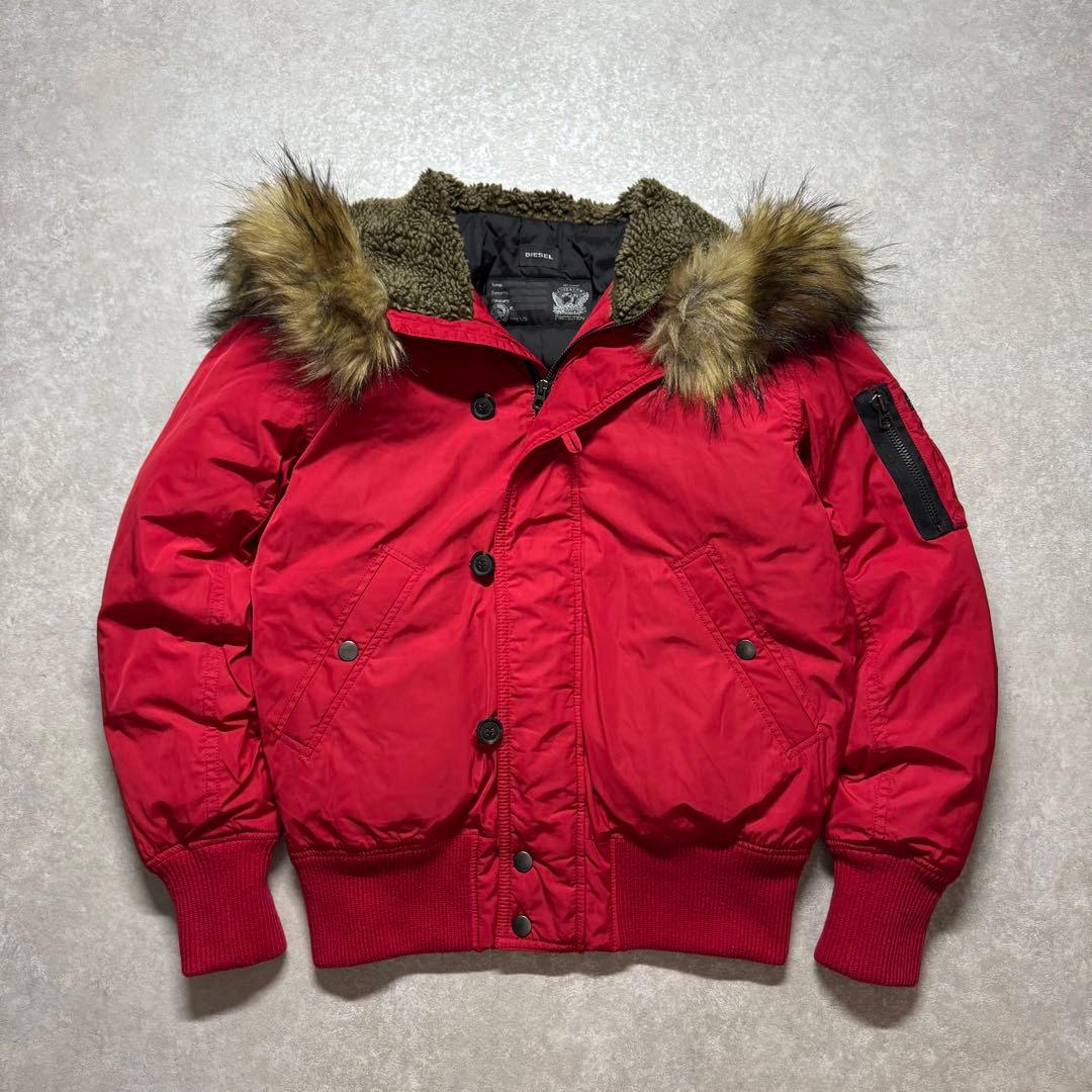 ジャケット・アウター DIESEL military type N-2B flight jacket