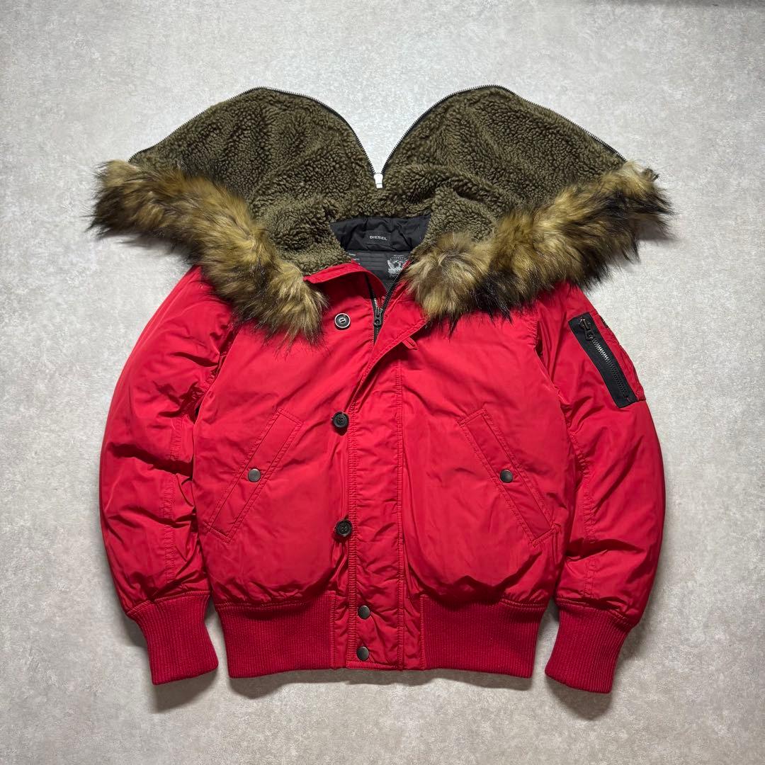 ジャケット・アウター DIESEL military type N-2B flight jacket