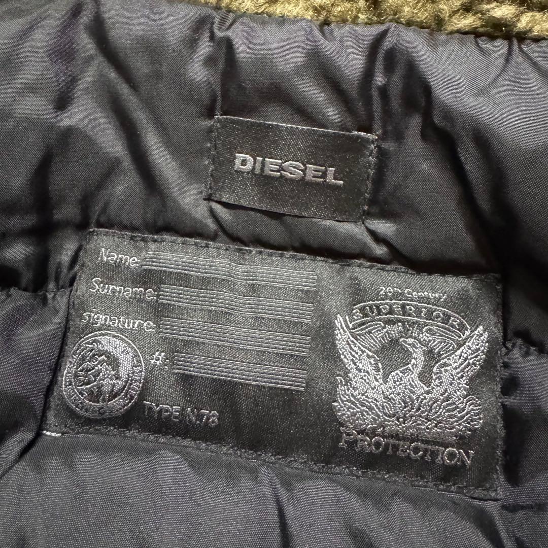 ジャケット・アウター DIESEL military type N-2B flight jacket