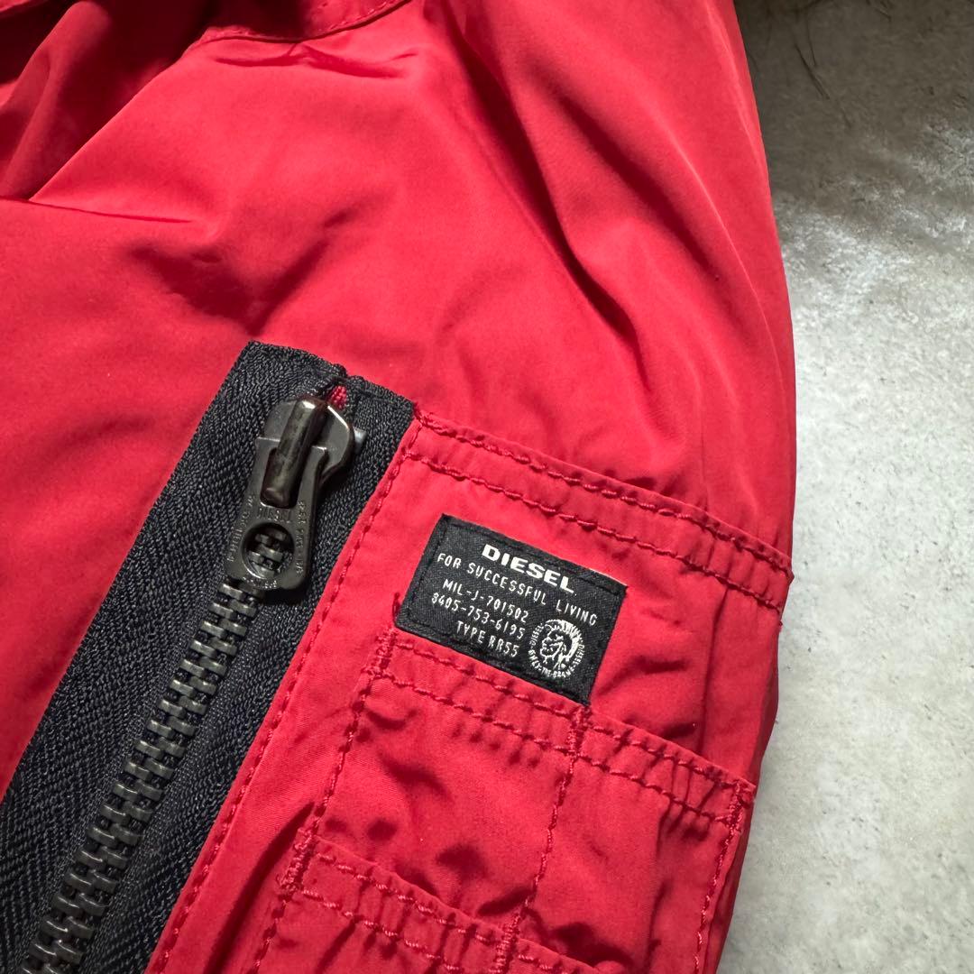 ジャケット・アウター DIESEL military type N-2B flight jacket