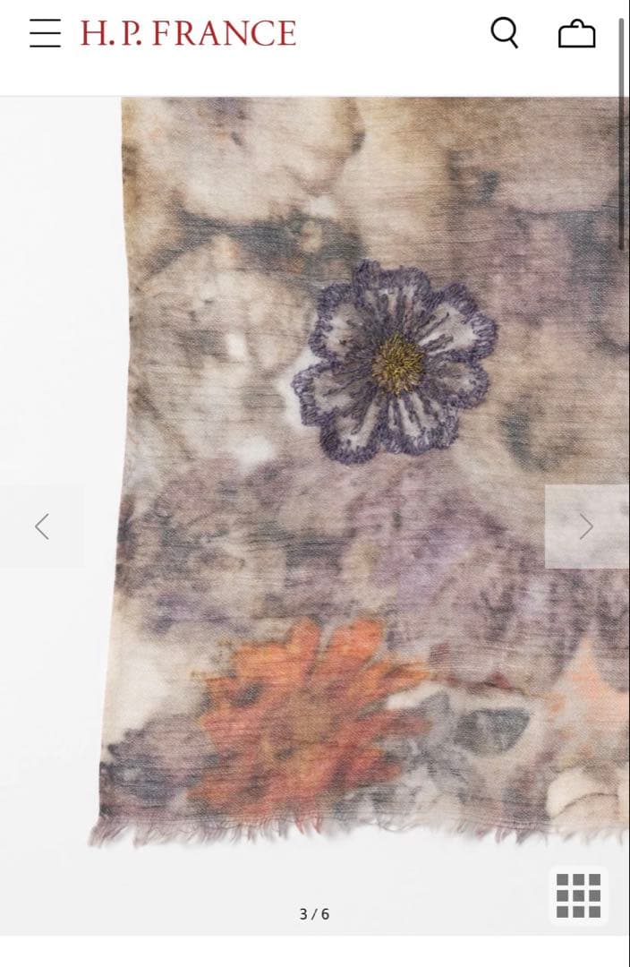 Faliero Sartiファリエロ・サルティ　ストール　アッシュペー フランス