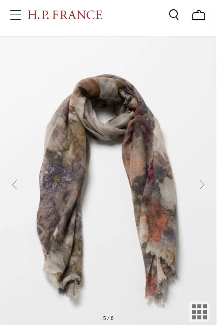 Faliero Sartiファリエロ・サルティ　ストール　アッシュペー フランス