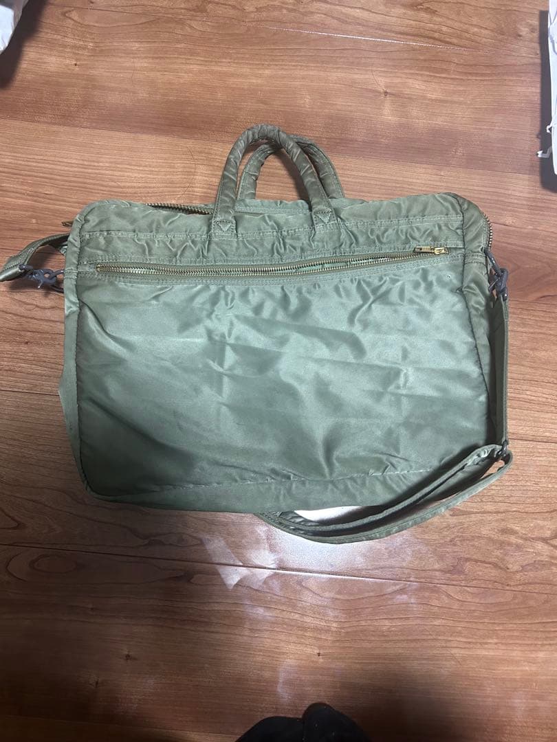 ポーター タンカー 2way ショルダーバッグ ナイロン セージグリーン