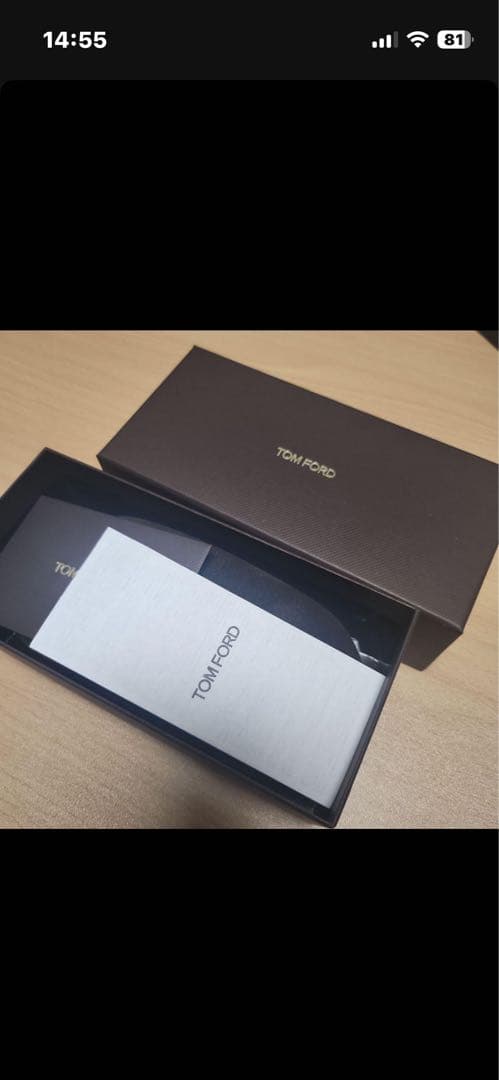 マ*ー様 TOM FORD グレー スクエアサングラス