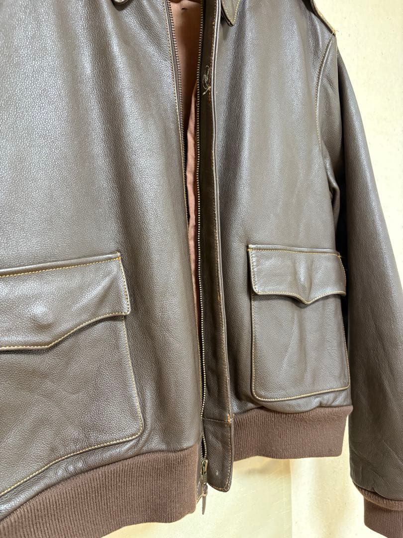 D　90's A-2 レザージャケット