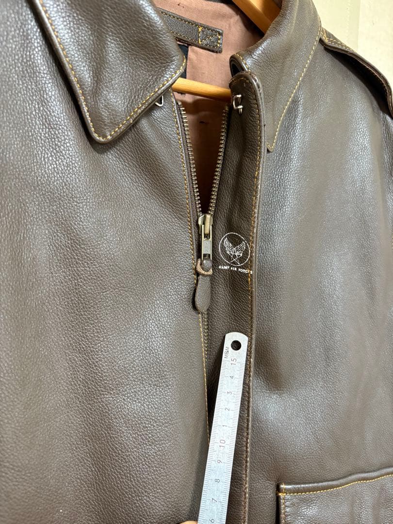 D　90's A-2 レザージャケット