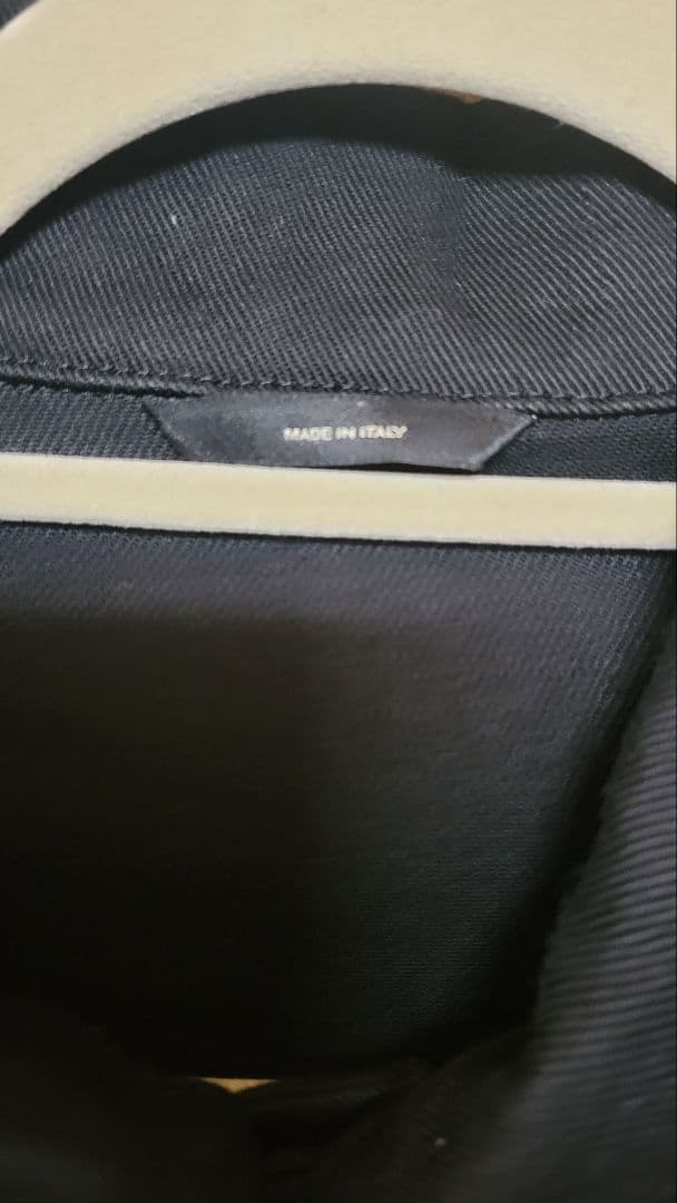 J*1様 FENDI　胸ロゴ　デニムジャケット　サイズ50