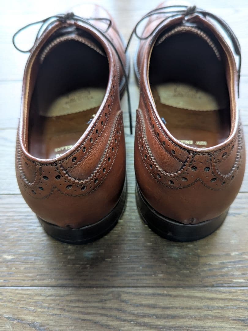 【美USED】Alden 9D セミブローグドレスシューズ／オールデンメダリオン