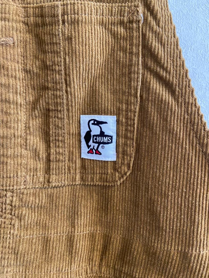 【新品】CHUMS オーバーオール　ジャンパースカート　コーデュロイ　Ｌサイズ