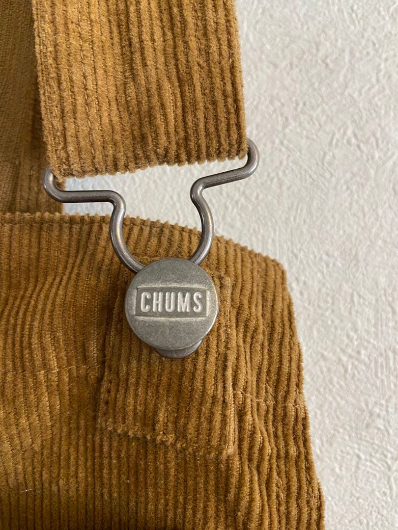 【新品】CHUMS オーバーオール　ジャンパースカート　コーデュロイ　Ｌサイズ