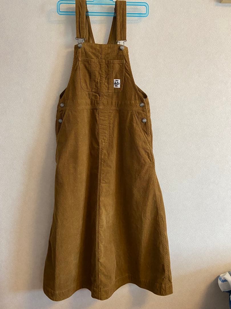 【新品】CHUMS オーバーオール　ジャンパースカート　コーデュロイ　Ｌサイズ