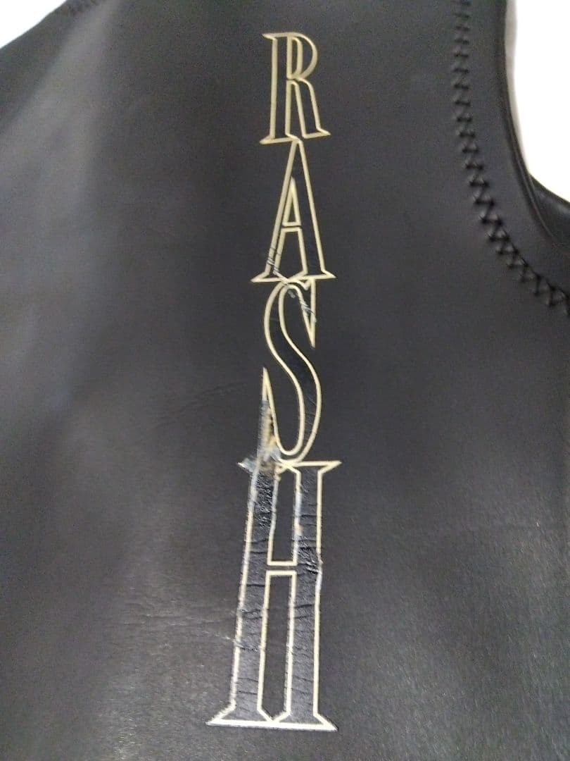 【未使用】【L】 RASH フロントジップ ノースリーブ タッパー