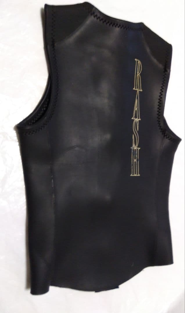 【未使用】【L】 RASH フロントジップ ノースリーブ タッパー