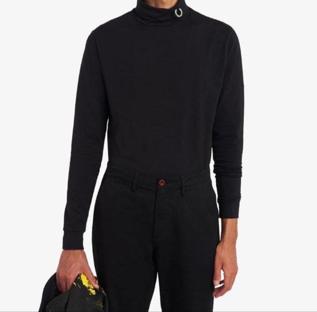 20 raf simons X fred perry NECK TOP最終値下げ