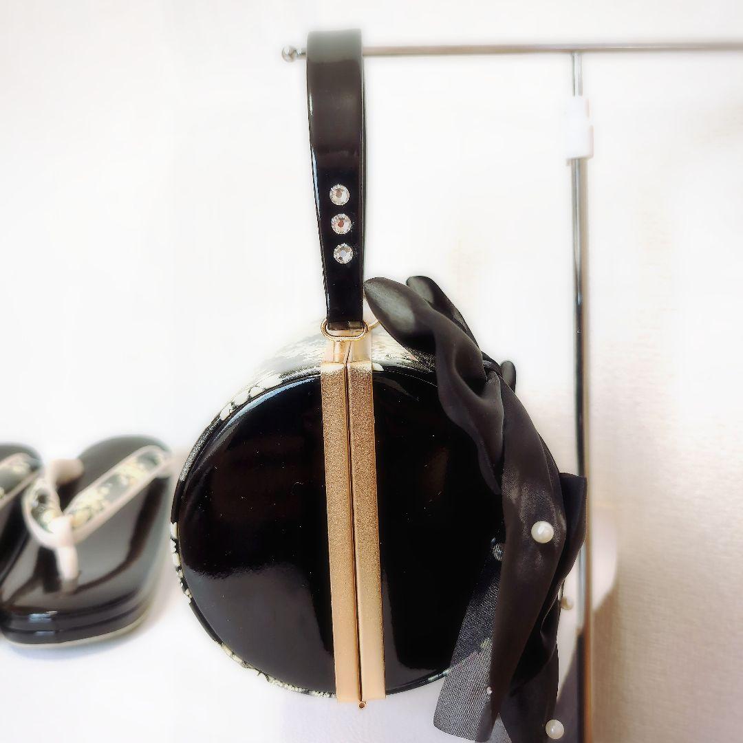 和装バッグ　草履　セット　派手　成人式　結婚式　艶やか屋みんく華やか