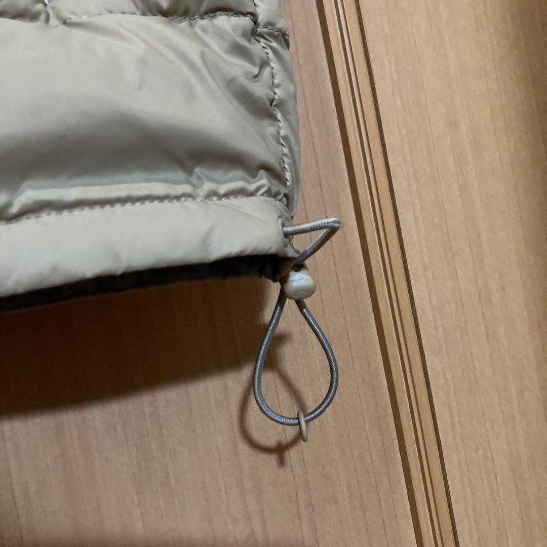 ダントン（DANTON）Vネックダウンベスト　ベージュ　36