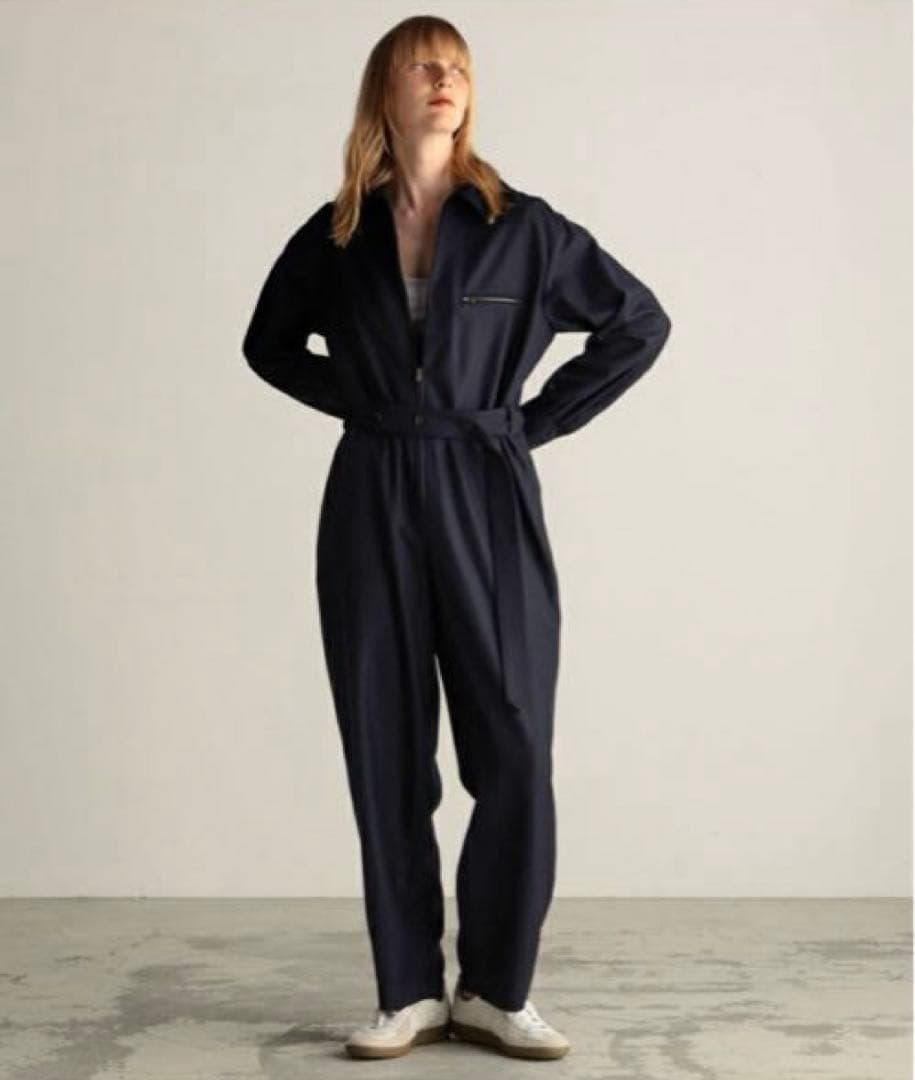 BACCA ウールサキソニージャンプスーツ　34