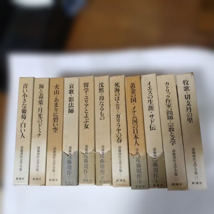 遠藤周作文学全集 11冊セット