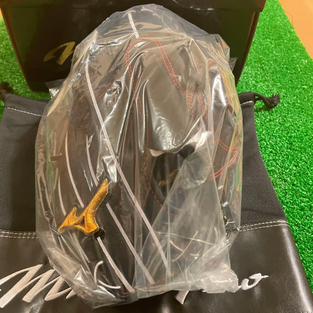 ミズノプロ1AJGH32001 09 硬式、投手・右投げ用(伊藤型サイズ11)黒