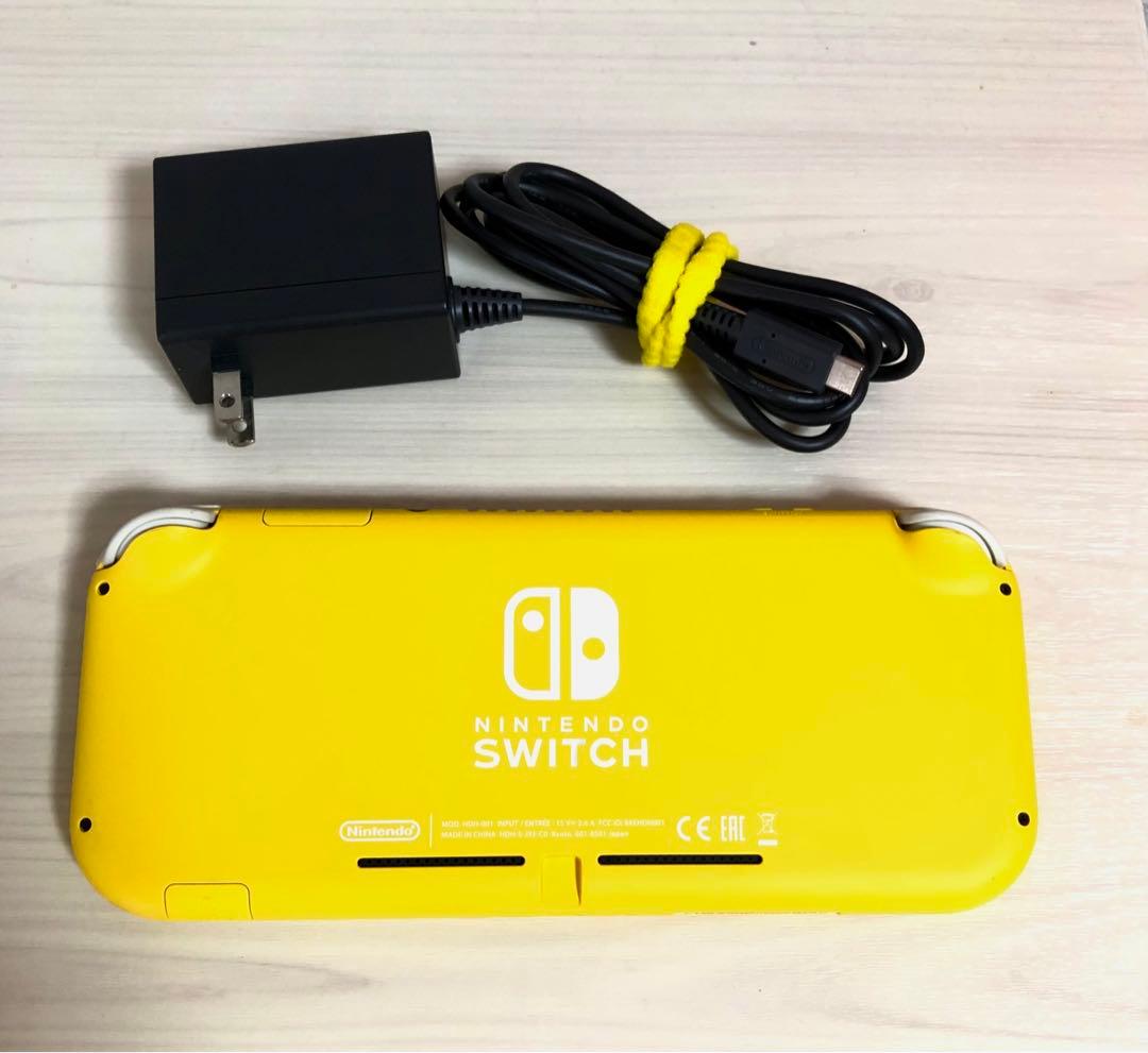 【中古】Nintendo Switch Lite イエロー【本体と充電器】