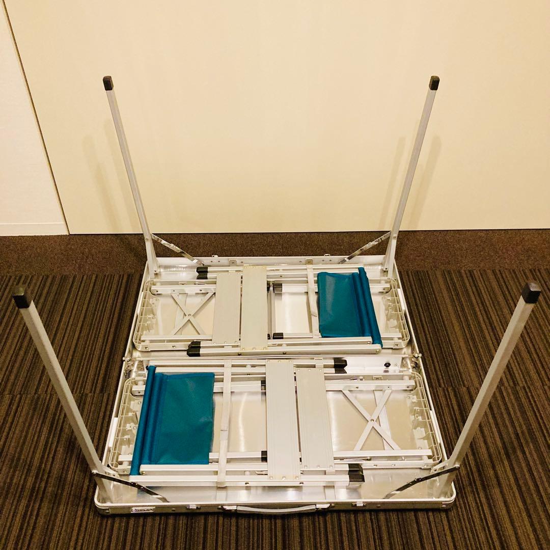 [廃盤]Coleman ファミリーベンチセット6人掛け170-5783折り畳み