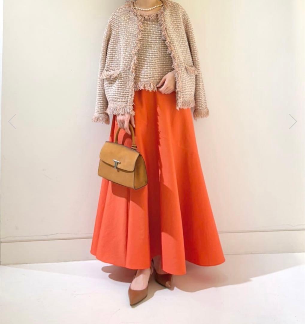 【新品・未使用】アルアバイル　ミックスツイードニットジャケット