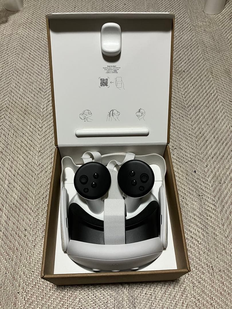  Qust3 メタクエスト3 128GB＋BOBOVR S3 Pro
