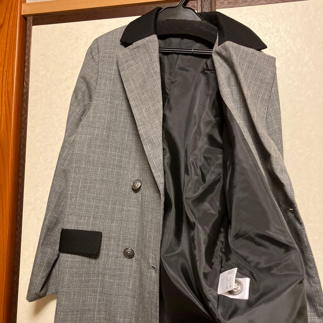 年明け後卒業シーズン⭐︎チェック柄ブレザーとホワイトシャツセット