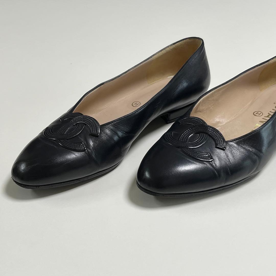 CHANEL フラットシューズ　35 1/2
