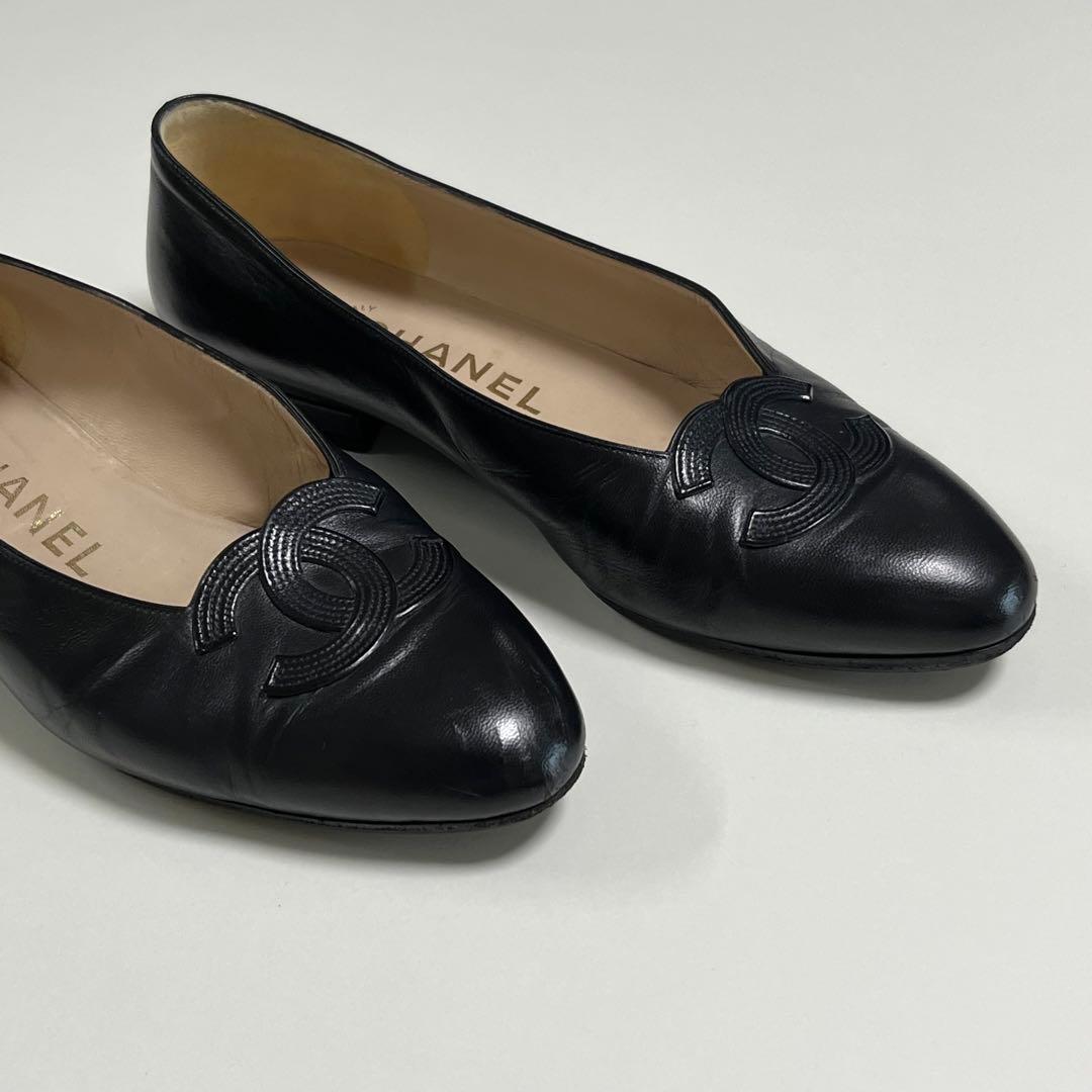 CHANEL フラットシューズ　35 1/2