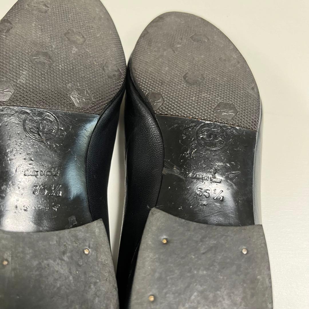 CHANEL フラットシューズ　35 1/2